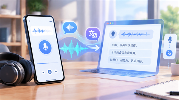 告别人工逐字听写 刻岸全能翻译官把海量音频翻译成中文太惊艳