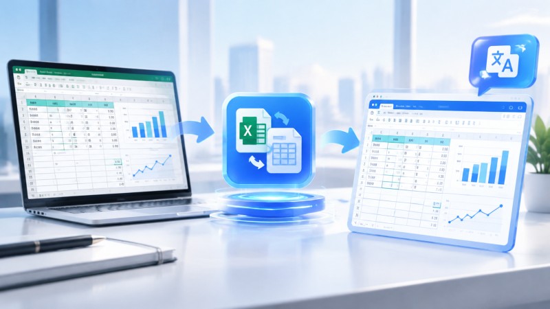 excel表格翻译成英文排版乱？刻岸全能翻译官1秒搞定