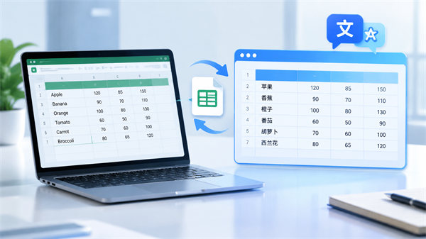 职场人必备！用刻岸全能翻译官3秒搞定excel翻译成中文