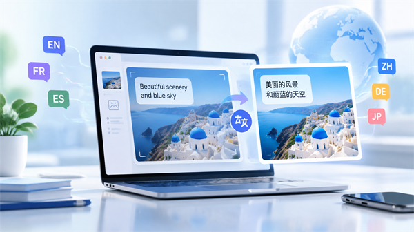问遍外企朋友图片翻译哪个软件好用，刻岸全能翻译官彻底封神