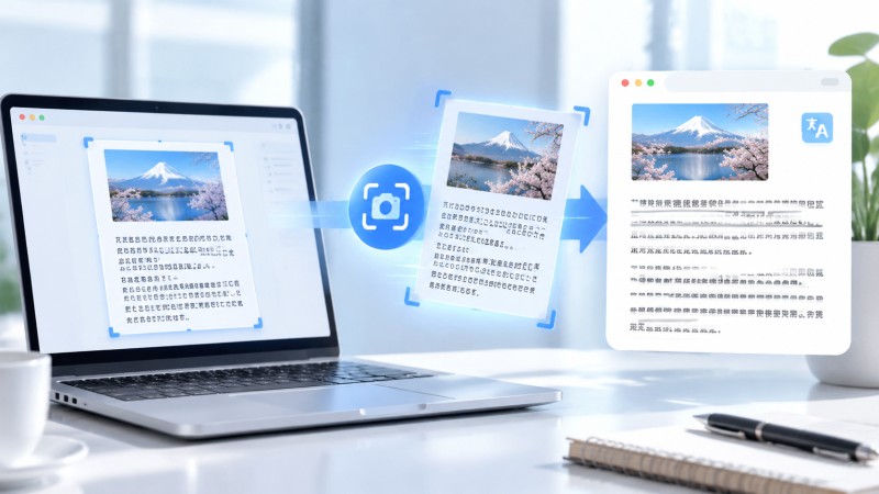 告别逐字手打！刻岸全能翻译官让图片翻译成中文效率翻倍提升